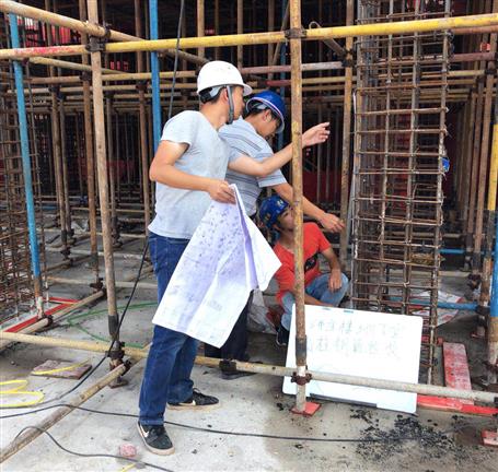 桂華分公司：堅守崗位，端午節(jié)建設(shè)工地不停歇