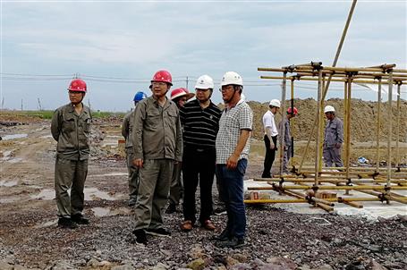 防城港鋼鐵基地項(xiàng)目：搶抓施工進(jìn)度 確保工程質(zhì)量