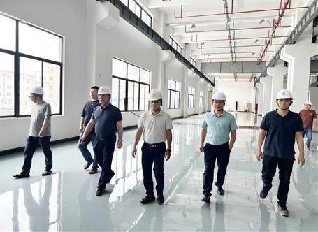 陶禮智到第十分公司承建項(xiàng)目調(diào)研指導(dǎo)工作